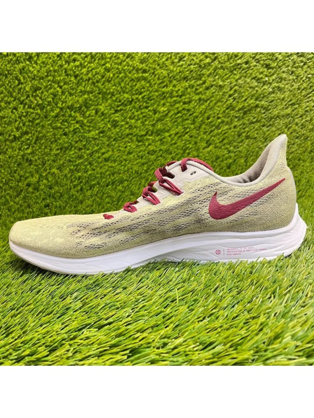 Nike Air Zoom Pegasus 36 Womens Size 12 Team Gold Red Running Shoes Sneakers
